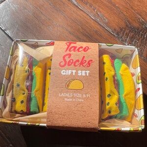 Taco Socks Gift Set